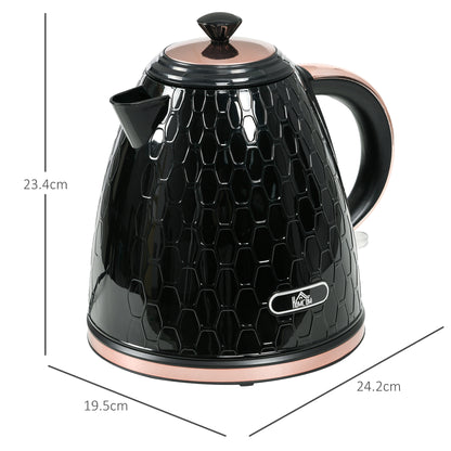 3kW Rapid Boil Honeycomb Kettle - Black