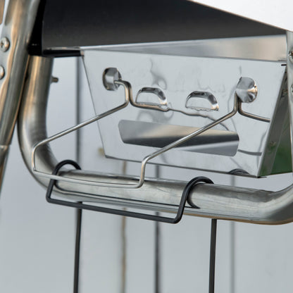 Charcoal BBQ Grill - Black