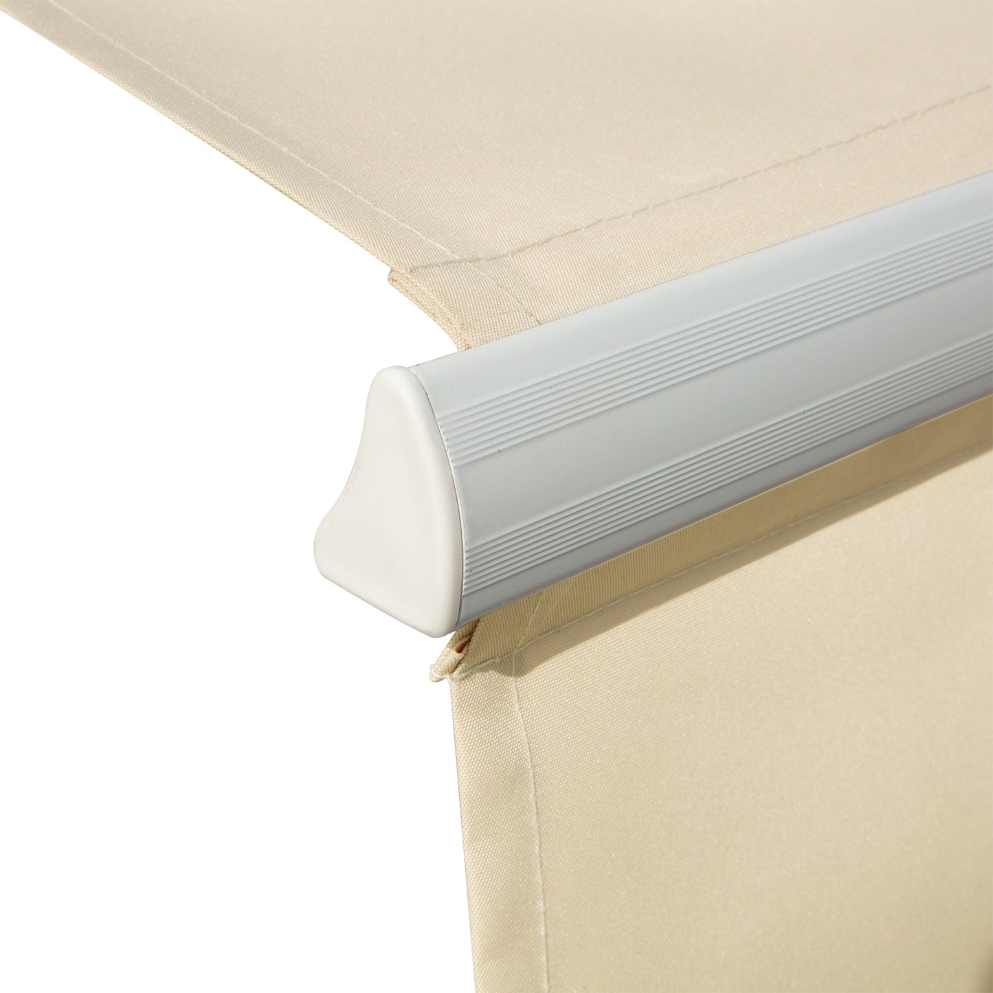 3.5M x 2.5M Manual Awning Canopy Retractable Sun Shade Shelter for Garden Patio