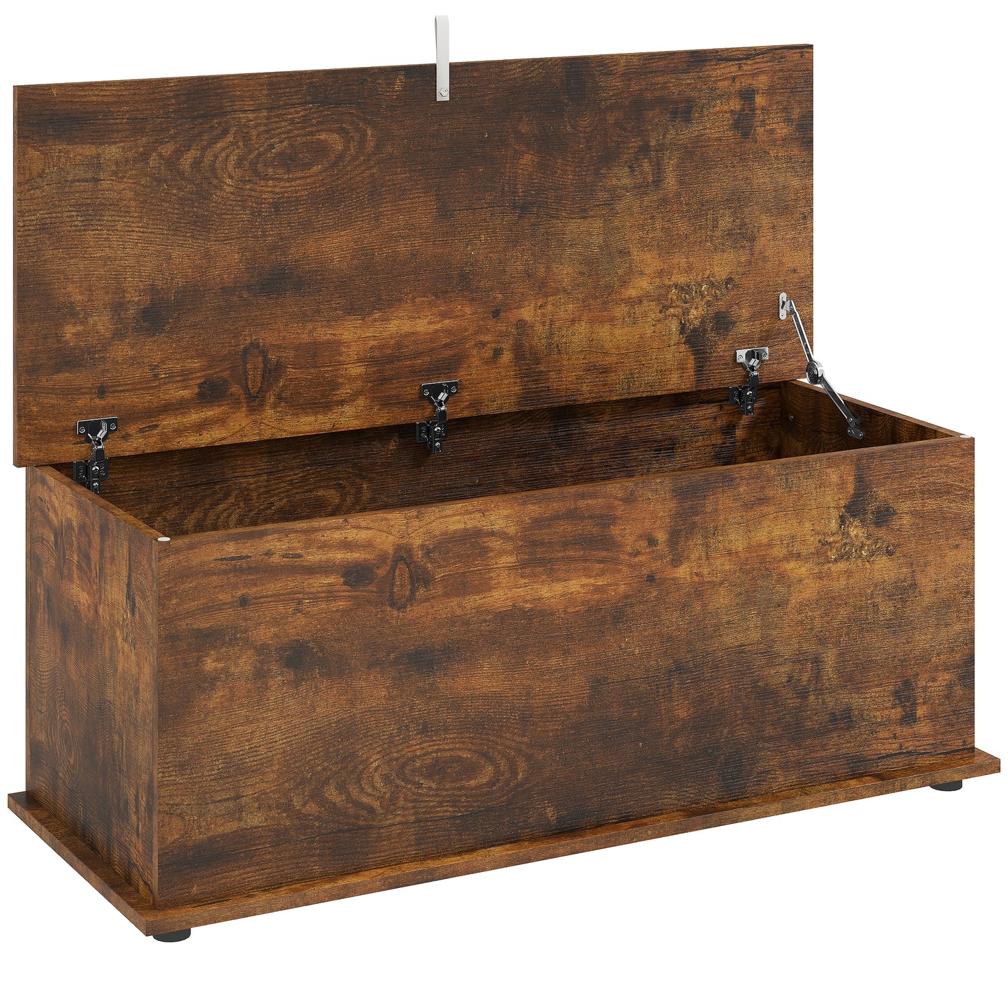 Storage Chest, Large 113L Blanket Box, Shoe Bench with Safety Hinged Lid, Storage Trunk, Bed End Bench for Bedroom, Hallway