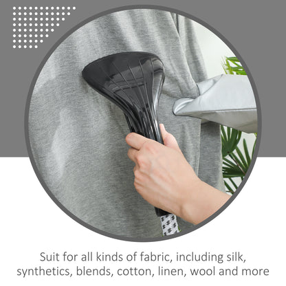 Clothes Steamer with Adjustable Pole Clothes Steamer 11 Steam Levels 41-110 cm Black