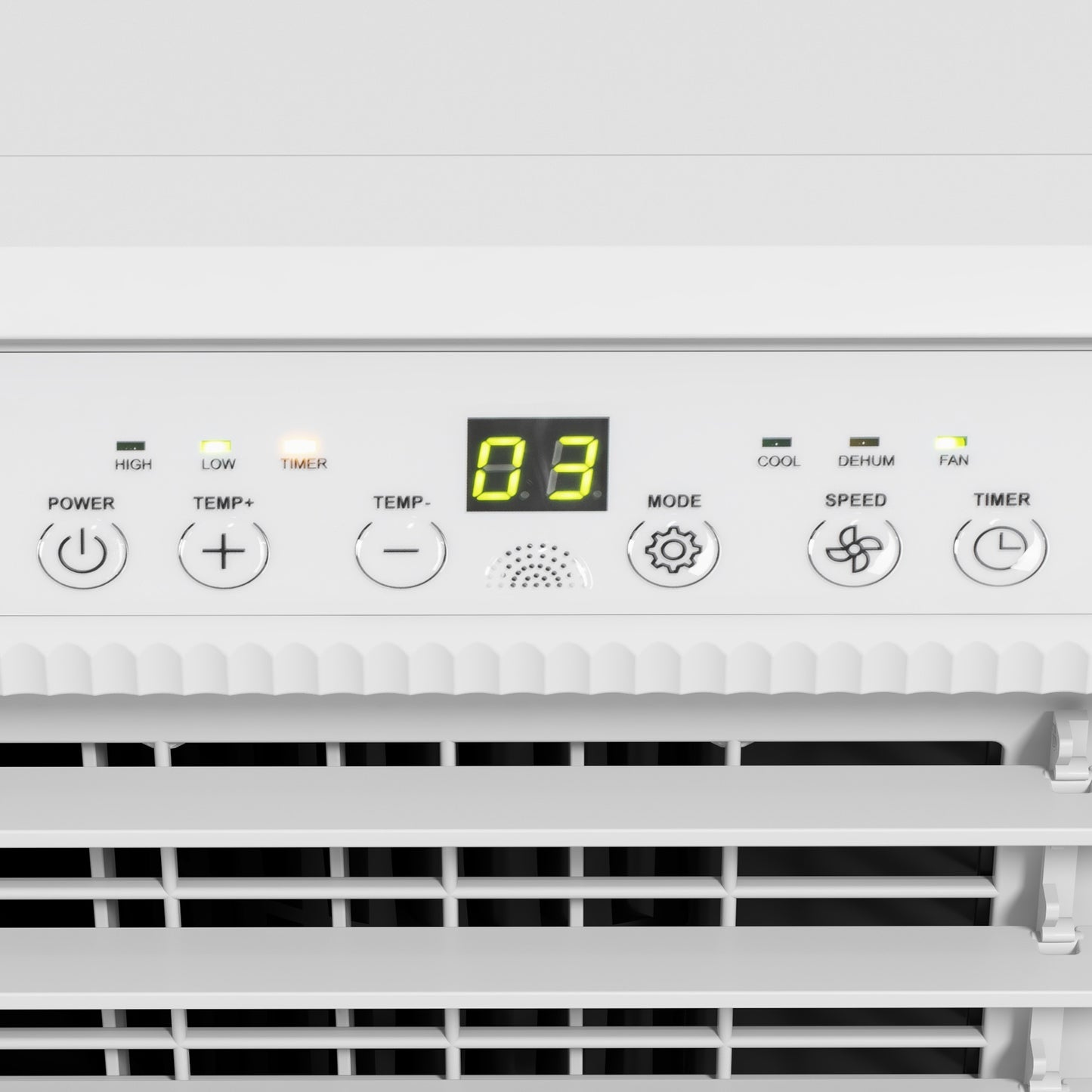 9,000 BTU Mobile Air Conditioner for Room up to 28m², with Dehumidifier, 24H Timer, Wheels, Window Mount Kit