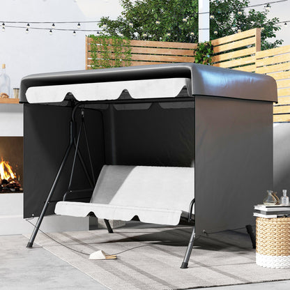 Patio 3 Seater Swing Chair Bench Cover Outdoor Garden Furniture Rain Protection Cover Protector Waterproof Anti-UV