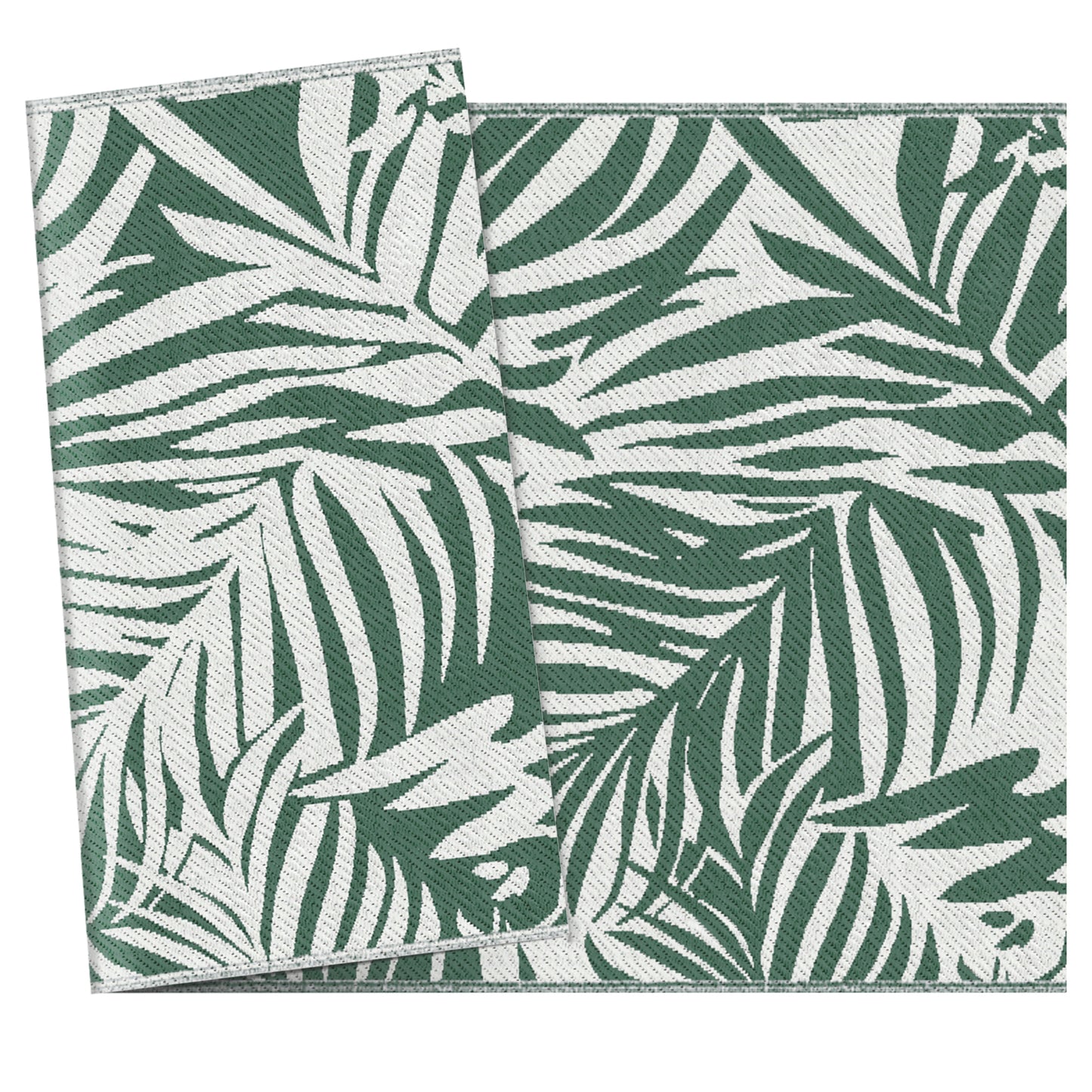 Reversible Outdoor RV Rug, 1.5 x 2.4m Patio Floor Mat, Waterproof Plastic Straw Rug for Garden, Deck, Picnic, Beach, Camping