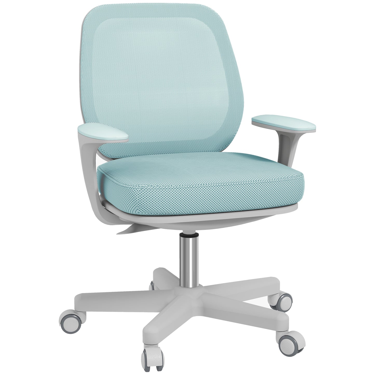 44-56cm Mesh Back Office Chair - Light Green