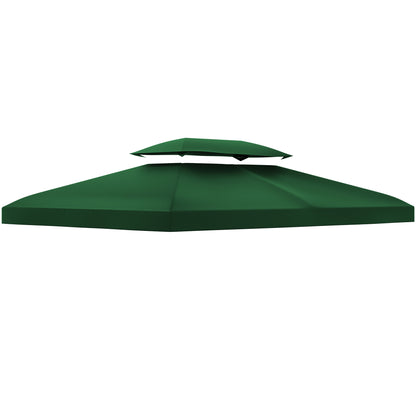 Gazebo Roof Replacement, for 3 x 4m Frames - Green