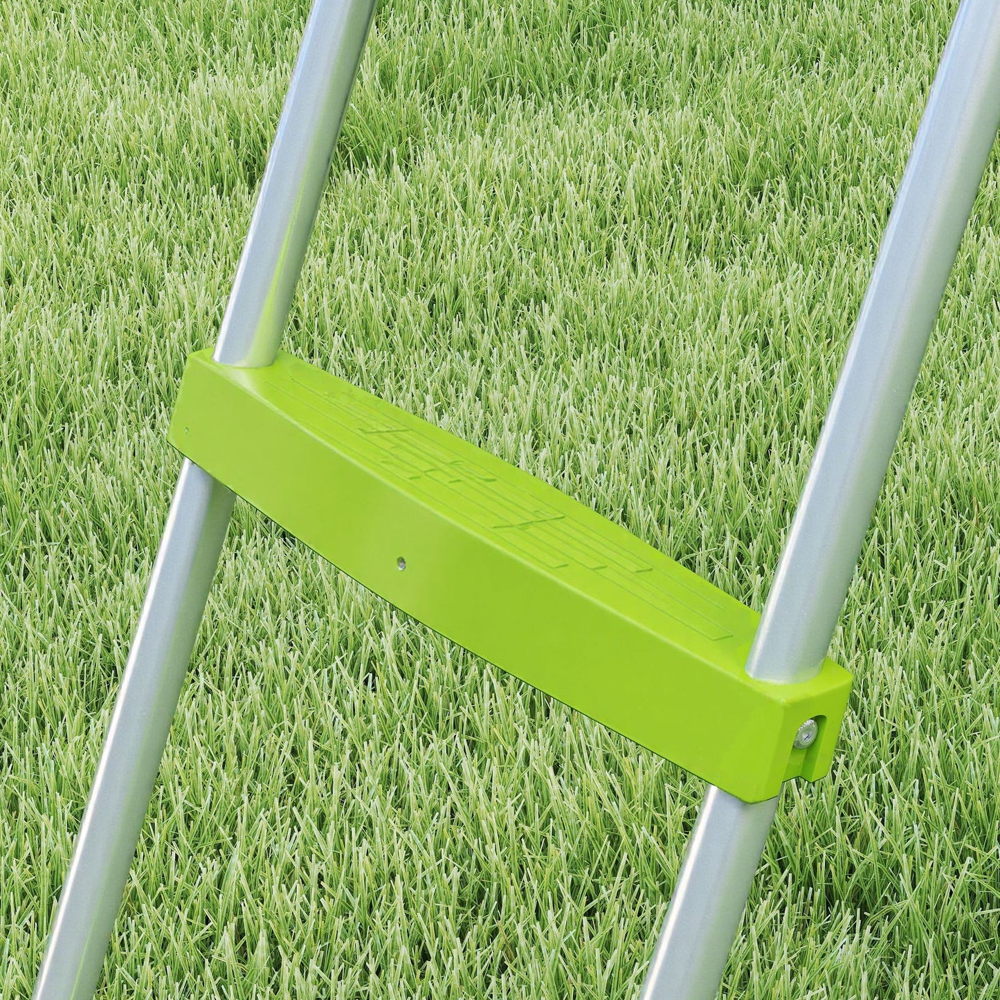 Freestanding Kids Slide with Climbing Ladder, Outdoor Playground Equipment for Ages 3-8 Years, Green