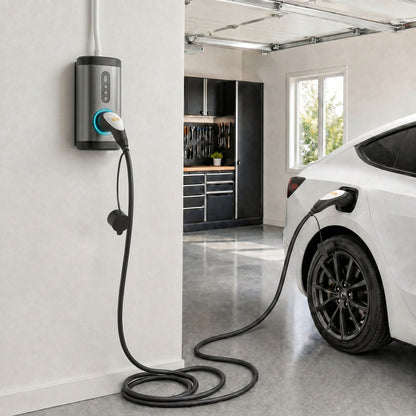 Type 2 EV Charging Cable, 7kW, 32A, Mode 3, 1-Phase, 10m Type 2 to Type 2 EV Extension Cable for EVs, PHEVs
