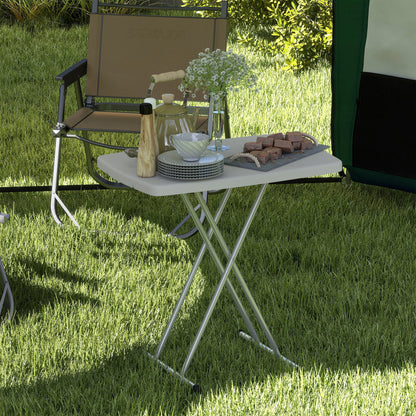 Minimal Folding Outdoor Table - White