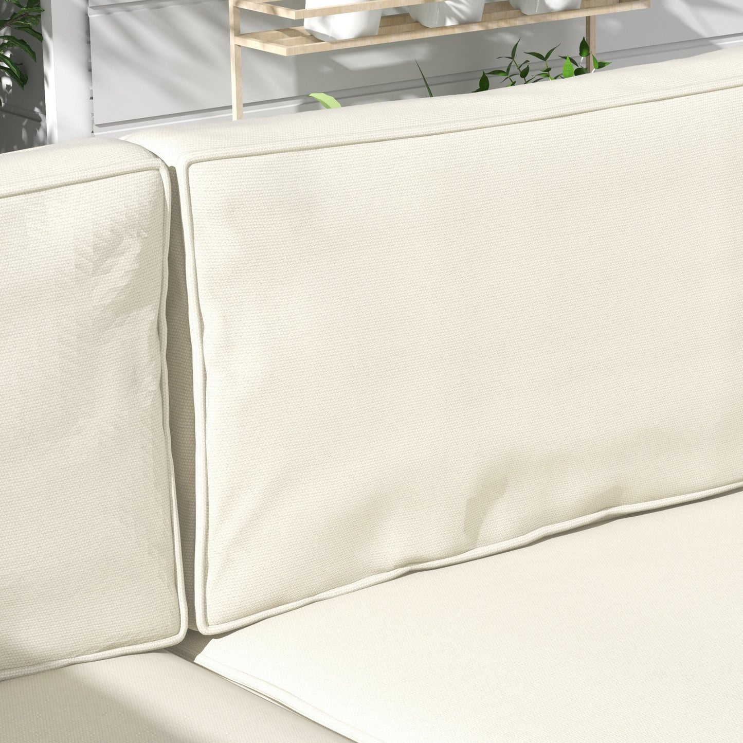 14-piece Dining Set Cushions - Cream