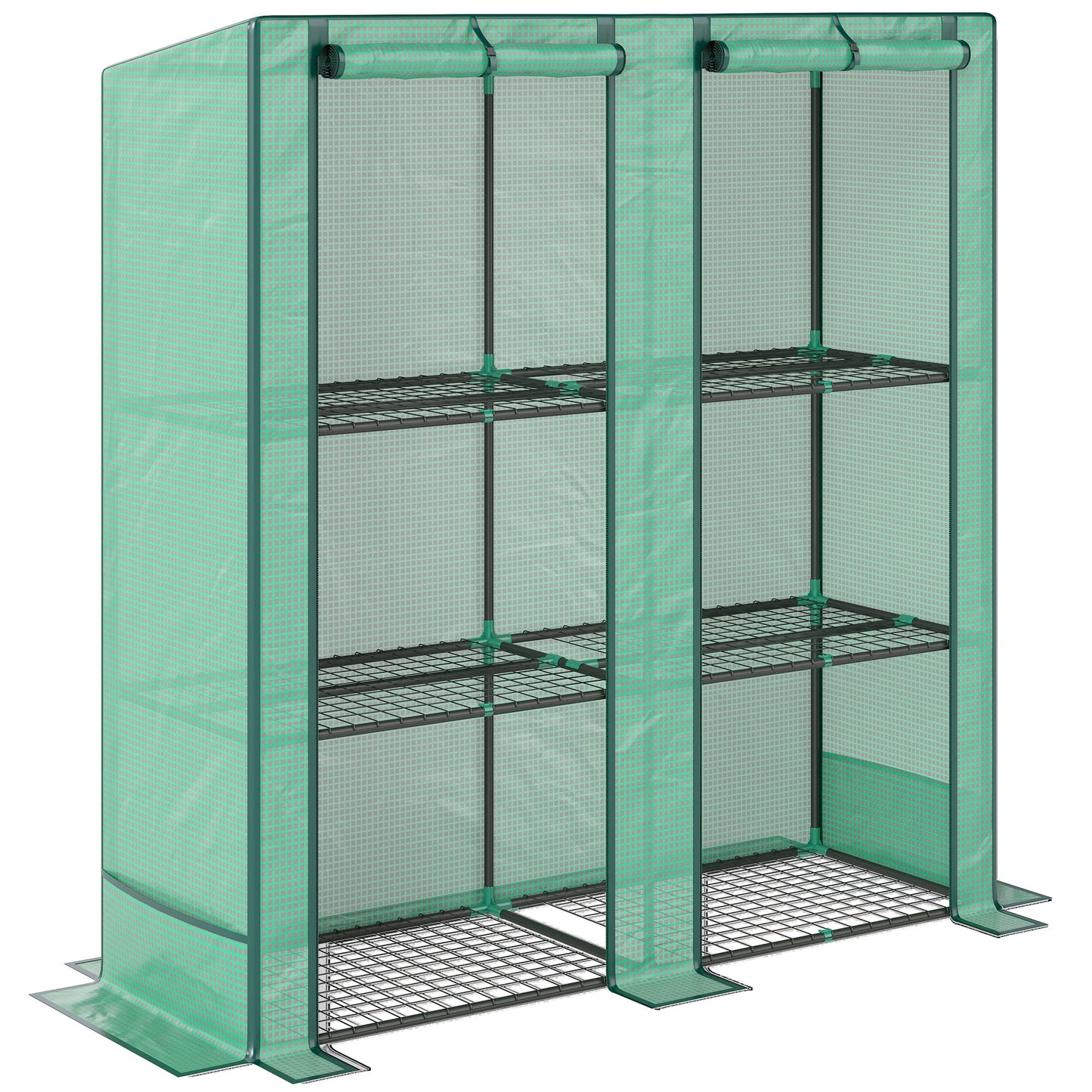 Three-Tier Mini Greenhouse - Green