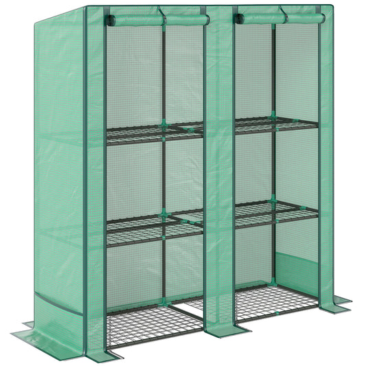 Three-Tier Mini Greenhouse - Green