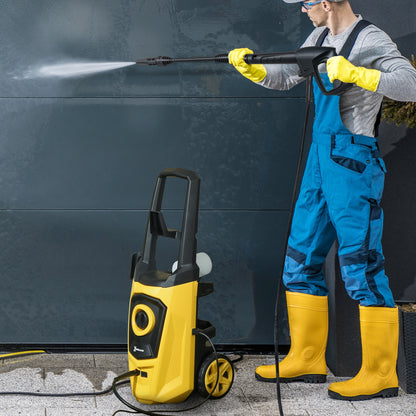 1800W High Pressure Washer, 150 Bar Pressure, 510 L/h Flow