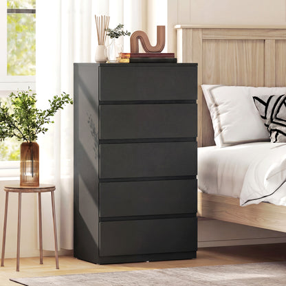 Chest of Drawers, 5-Drawer Storage Cabinets, Modern Dresser, Storage Drawer Unit for Bedroom