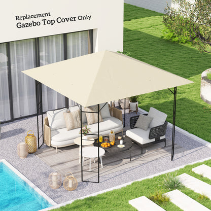 3 x 3(m) Gazebo Canopy Replacement, for 01-0867 - Cream