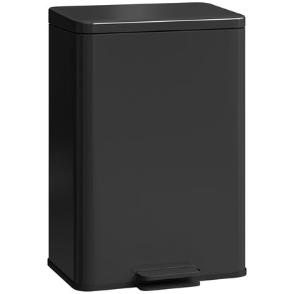 20L Kitchen Bin with Soft-Close Lid and Stay-Open Function