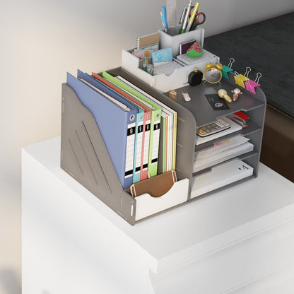 3-Drawer Filing Cabinet with Lock, Mobile Steel File Cabinet for A4, Legal and Letter Size, Under Desk Drawers