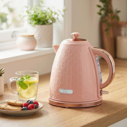 3kW Rapid Boil Honeycomb Kettle - Light Pink