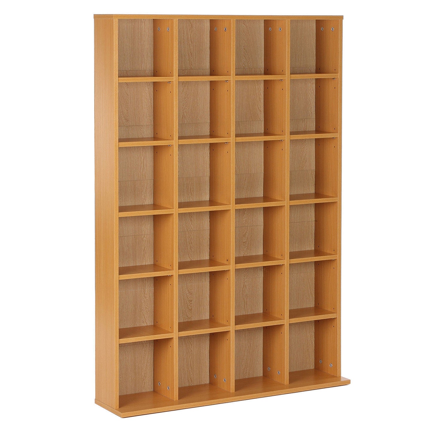 Adjustable Media Storage Unit – Beech Finish