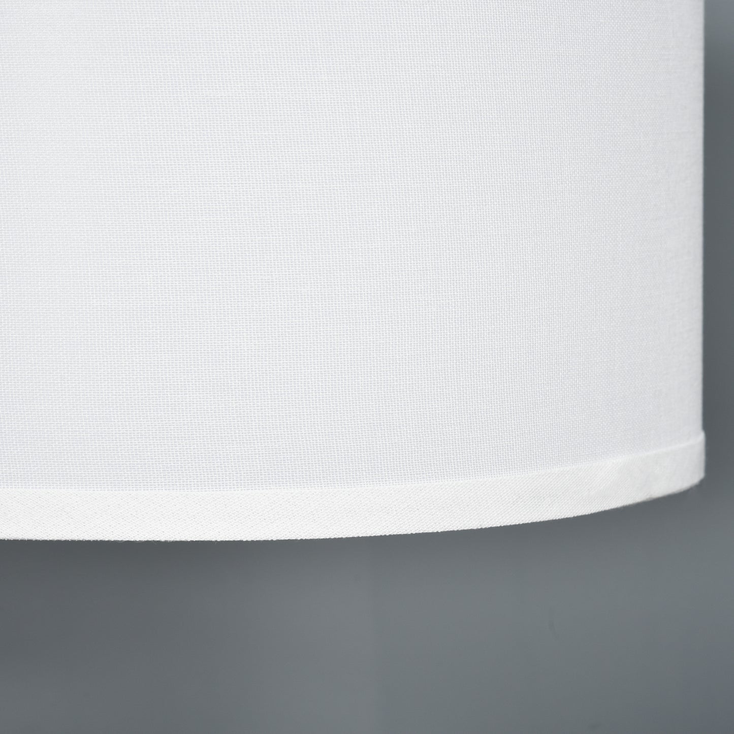 Floor Lamp, Modern Standing Lamp with Linen Lampshade, Round Base for Living Room, Bedroom, Dining Room, 153cm