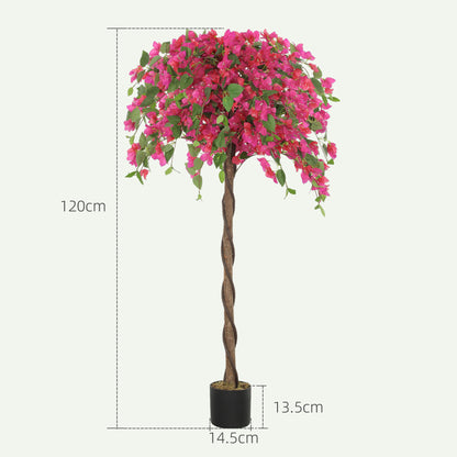 Artificial Plants Murraya, 120 cm Artificial Blossom, Fake Plants in Pot