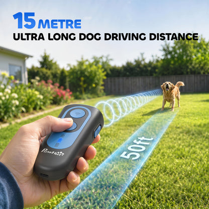 Anti Barking Device for Dogs, Ultrasonic Stop Dog Barking Device with 5 Modes & Vibration, LED Flashlight