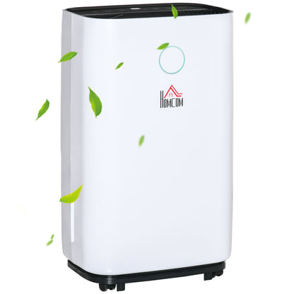 16L/Day Portable Dehumidifier for Home, with LED Screen, Sleep Mode, 24H Timer