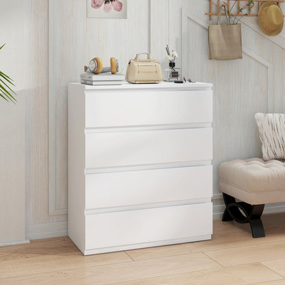 Chest of Four Drawers - White