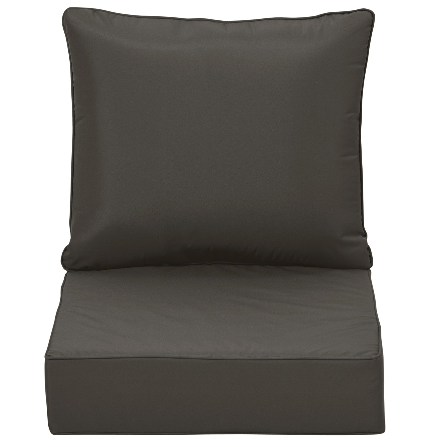 Outdoor Seat and Back Cushion Set Patio Deep Seating Chair Replacement Cushion