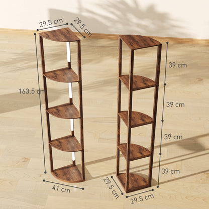 4-Tier Corner Floor Lamp