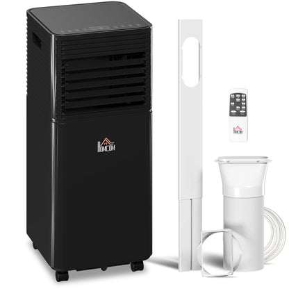 7000 BTU 4-In-1 Portable Air Conditioner Unit Cooling Dehumidifying Ventilating for Room up to 26m², with Fan, Remote