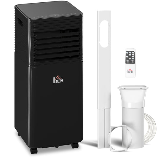 7000 BTU 4-In-1 Portable Air Conditioner Unit Cooling Dehumidifying Ventilating for Room up to 26m², with Fan, Remote