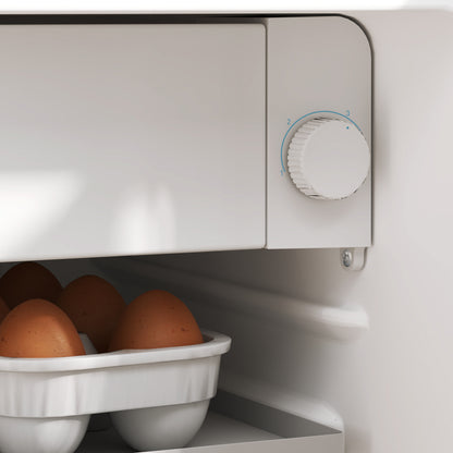 46 Litre Lockable Countertop Fridge - Grey