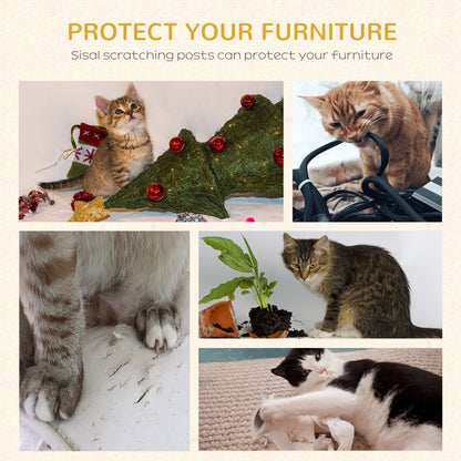 100cm Cat Tree for Indoor Cats, Cat Tower Condo for Kittens with Cat House Sisal Scratching Posts, Hanging Ball Toys