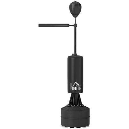 155-205cm 3-IN-1 Freestanding Boxing Punching Bag Stand, Boxing Speed Trainer with Rotating Flexible Arm, Speed Ball