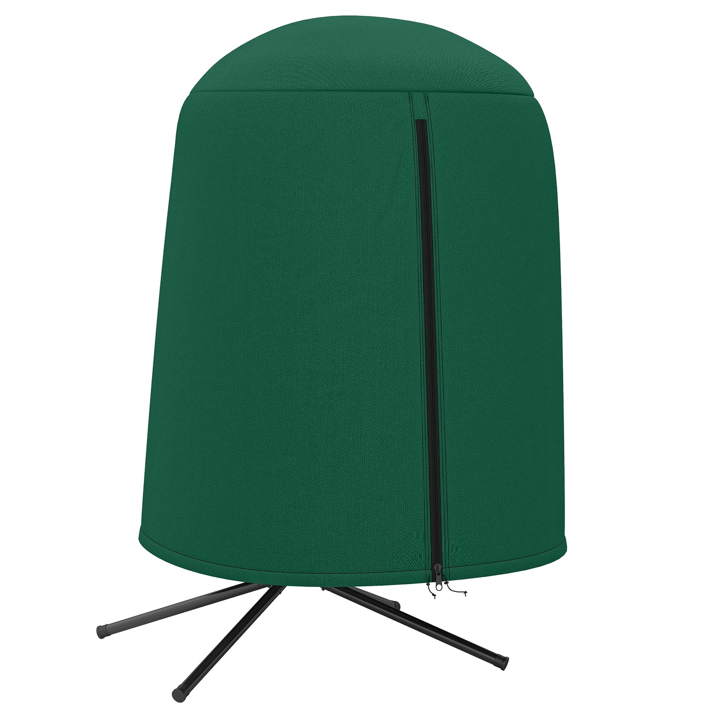 190 x Φ128cm Hanging Egg Chair Furniture Cover - Green
