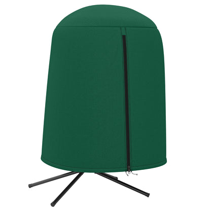 190 x Φ128cm Hanging Egg Chair Furniture Cover - Green