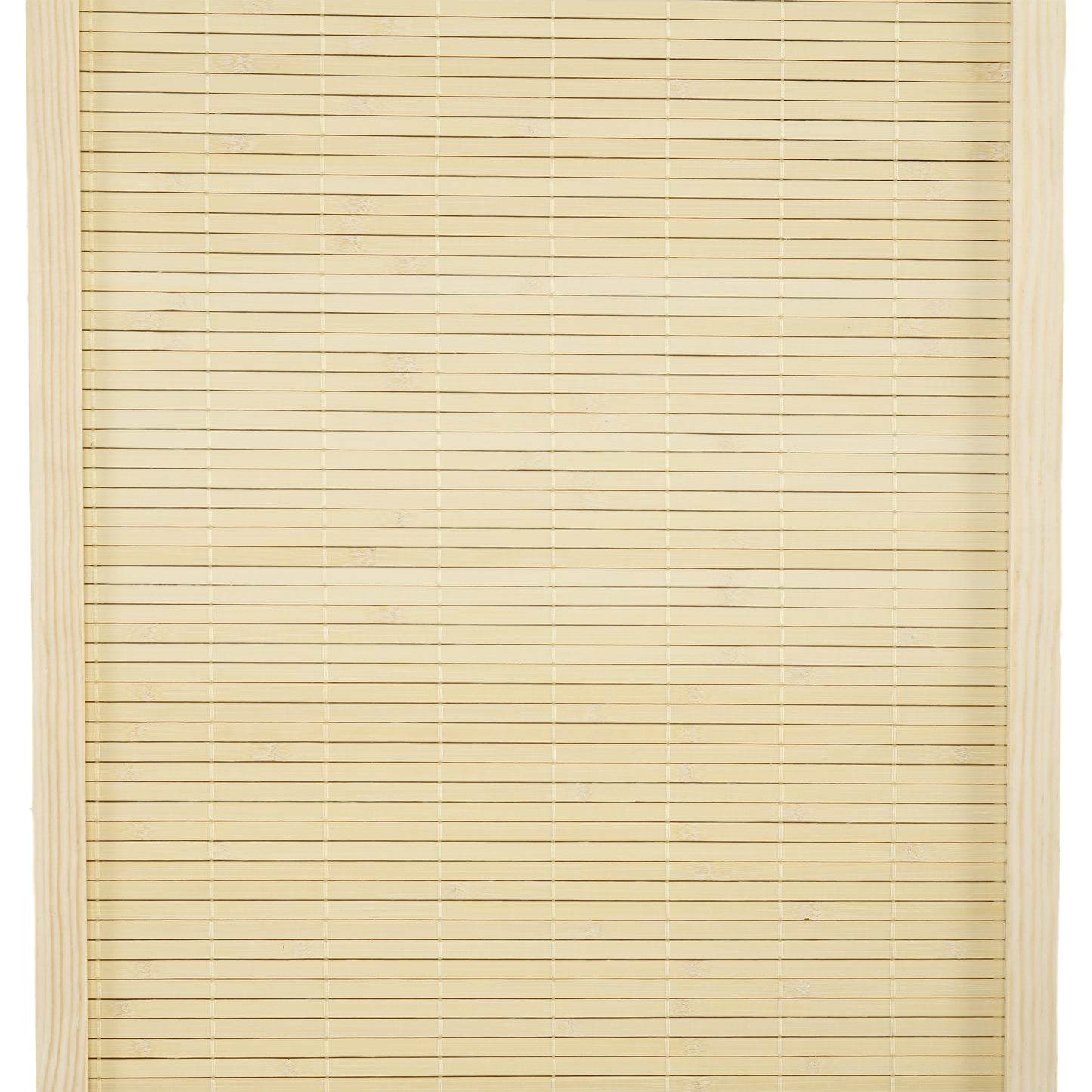 Room Divider, Freestanding Privacy Screen, 4 Panel Folding, 180 x 180cm, Natural