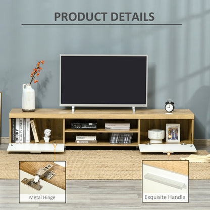 Modern TV unit Cabinet Entertainment Centre for TVs up to 90" w/ Cabinet Shelf for Living room Bedroom