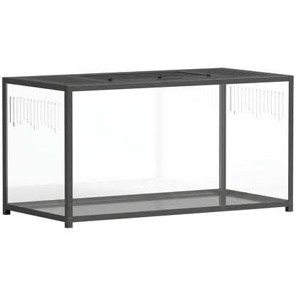 Large Hamster Cage, Chewproof Metal Rat Cage with Openable Top for Syrian Dwarf Hamster, Gerbil, 100 x 50 x 52.5 cm