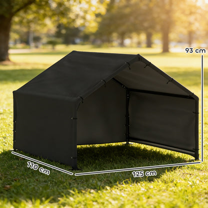 Dog Shade Shelter Outdoor, Dog House Outside with Canopy, Pet Tent for Small Medium Large Breeds