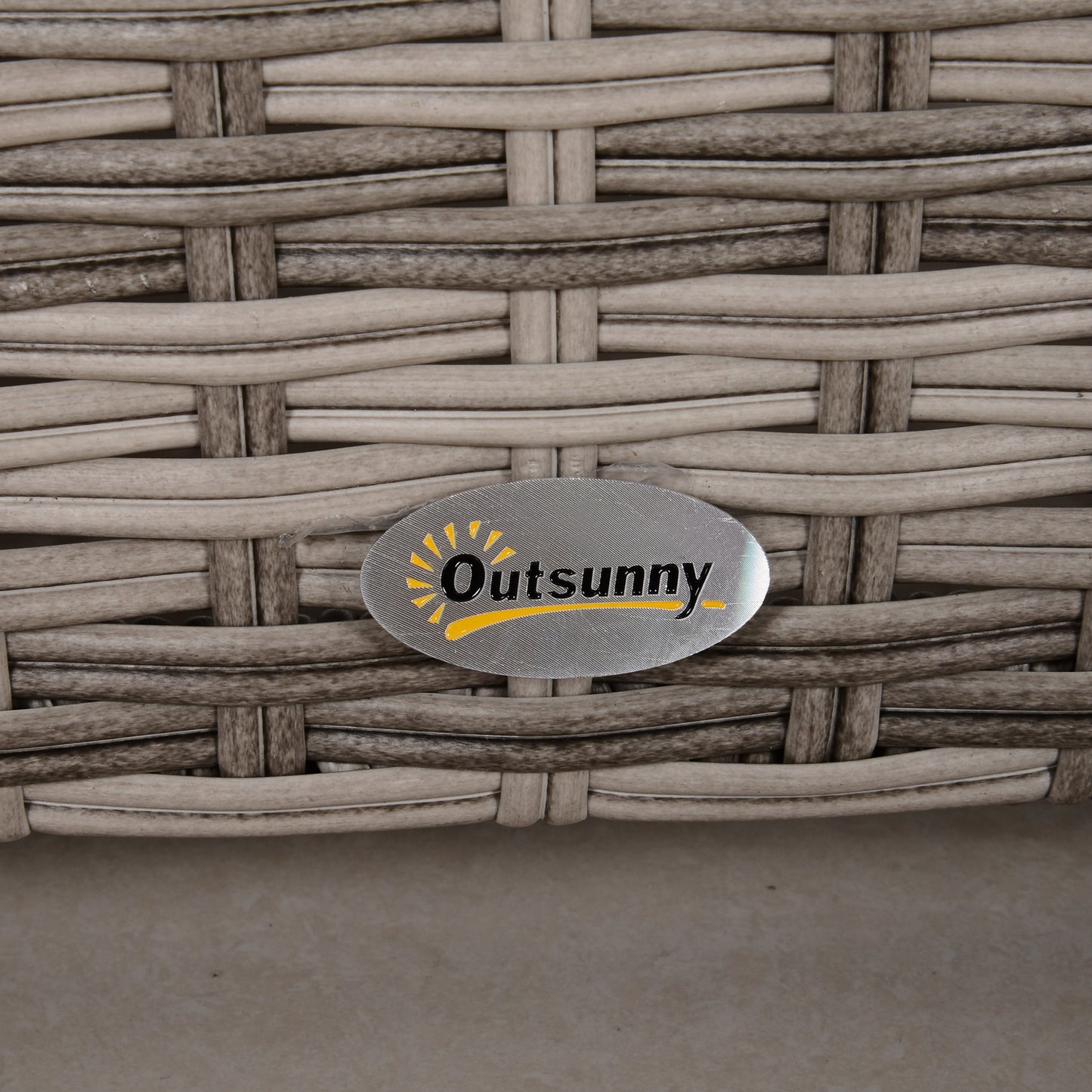 8 Pieces Rattan Garden Furniture Set, Garden Corner Sofa Set with 4 Chairs, 2 Footstools, 2 Coffee Tables and Cushions