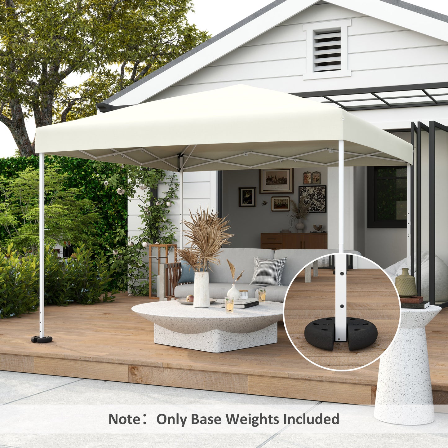 Pop up Canopy Tent Weights Set of 4 PCs, Leg Weights for Marquee Party Tent Outdoor Canopy, Total 8.8KG