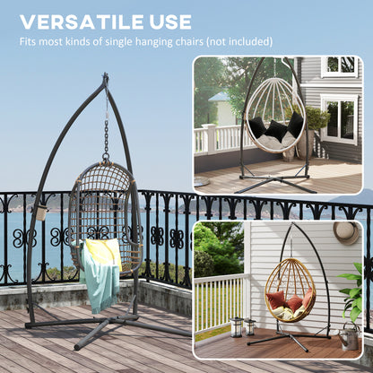 Hammock Chair Stand Only, Hanging Chair Stand with X-Shape Base