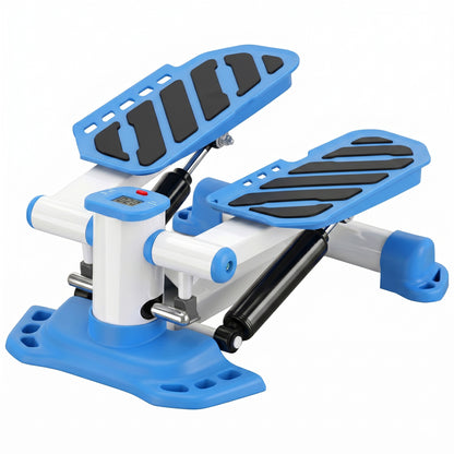 Portable Mini Stepper, Steppers for Exercise Workout with LCD Display Monitor, Anti-skid Foot Pedals for Home Gym Office
