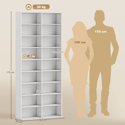 640 CD Storage Tower - White