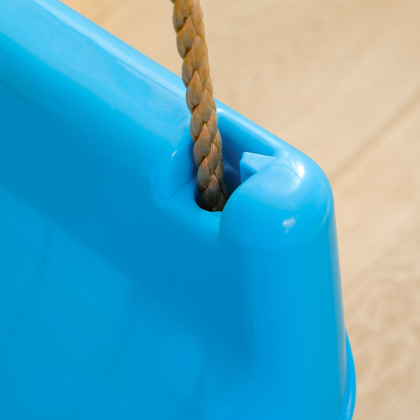 3 in 1 Detachable Kids Swing Seat with Seatbelt, Adjustable Rope for Indoor, Outdoor, Light Blue