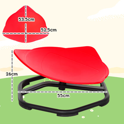 Sensory Spinning Chair for Kids, for Coordination, Balance, Red