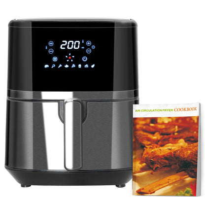 4.5L Air Fryer, 8-in-1 Digital Air Fryer Oven with Rapid Air Circulation, Temp Control & Timer, Non-stick Basket