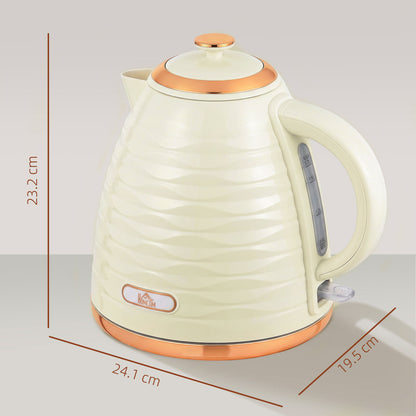 3kW Rapid Boil Honeycomb Kettle - Cream White